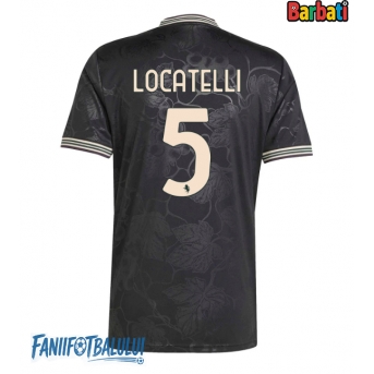 Juventus Manuel Locatelli #5 Tricou Fotbal Replică 2025-26 Barbati Treilea